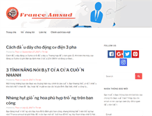 Tablet Screenshot of franceamsud.org